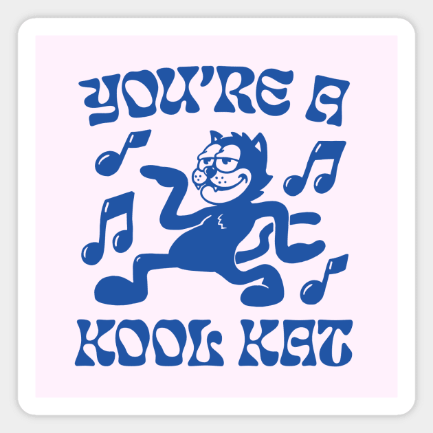 Kool Kat Magnet by Hollowood Design